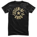 System of a Down Circle Star Logo Black M T-särk