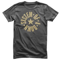 T-Shirt System of a Down Circle Star Logo