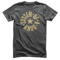 System of a Down Circle Star Logo Dark Grey M T-Shirt