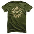 System of a Down Circle Star Logo Olive L T-shirt