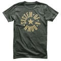 System of a Down Circle Star Logo Olive Heather XL T-Shirt