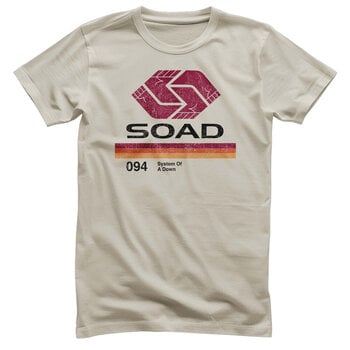 T-Shirt System of a Down Imaginary Eight Track Khaki L T-Shirt - 1