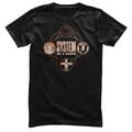 System of a Down Tech Circles Black L Camiseta de manga corta