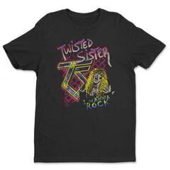 T-särk Twisted Sister I Wanna Rock Black 3XL T-särk