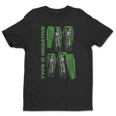 T-Shirt Type O Negative Coffins Black 2XL T-Shirt