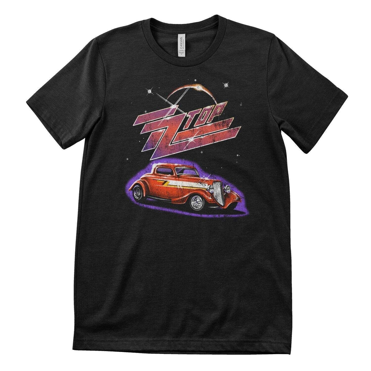 T-Shirt ZZ Top Eliminator Glow Black M T-Shirt