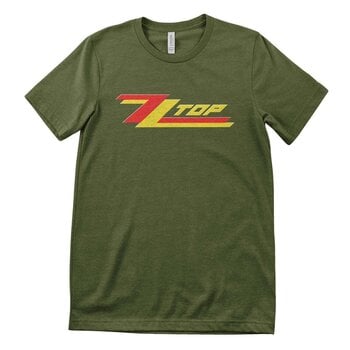 T-Shirt ZZ Top Misprint Logotype Olive S T-Shirt - 1