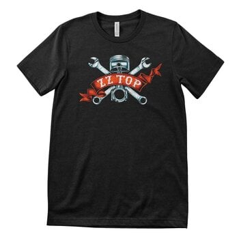 T-shirt ZZ Top Piston Flag Black XL T-shirt - 1