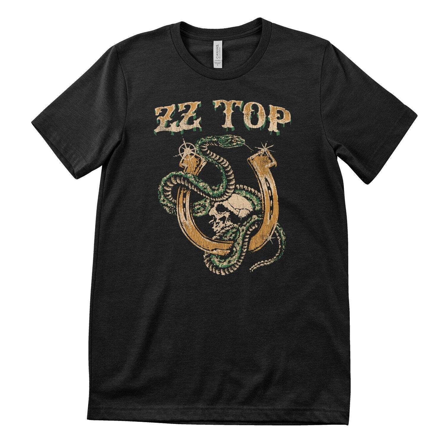 Skjorte ZZ Top Rattlesnake Black 3XL Skjorte