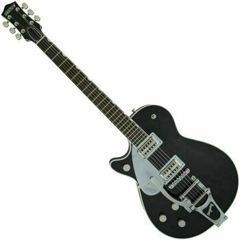 Electric guitar Gretsch G6128TLH Players Edition Jet FT RW LH Black - 1