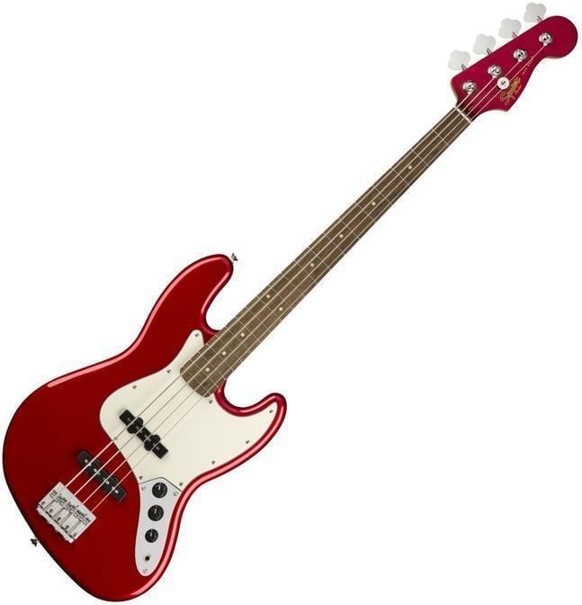 4-string Bassguitar Fender Squier Contemporary Jazz Bass IL Dark Metallic Red