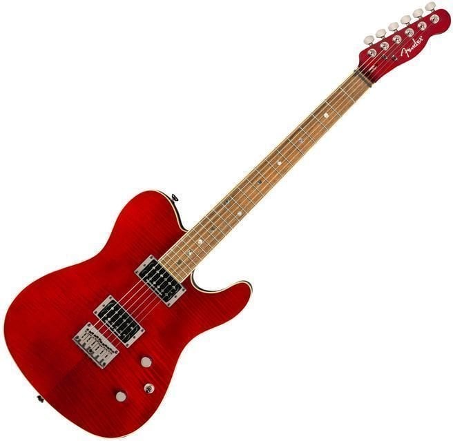 Electric guitar Fender Special Edition Custom Telecaster FMT HH IL Crimson Red Trans