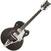 Guitare semi-acoustique Gretsch G6136SLBP Brian Setzer Phoenix Black Lacquer