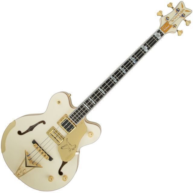 4-string Bassguitar Gretsch Tom Petersson Signature Aged White Lacquer