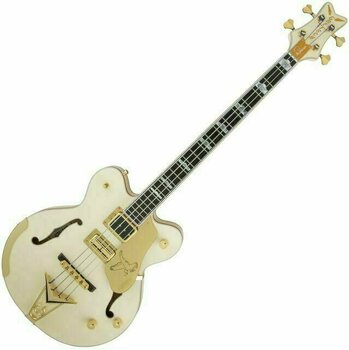 4-string Bassguitar Gretsch Tom Petersson Signature Aged White Lacquer - 1