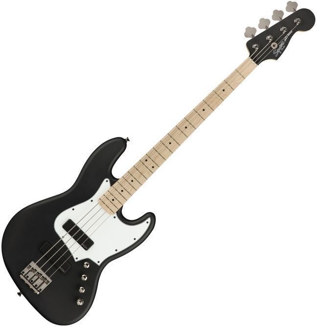 4-strängad basgitarr Fender Squier Contemporary Active Jazz Bass HH MN Flat Black