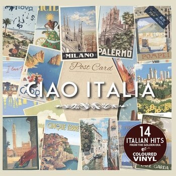 LP ploča Various Artists - Ciao Italia (Limited Edition) (Crystal Clear/Silver/Blue Coloured) (180 g) (LP) - 1