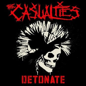 Vinyl Record The Casualties - Detonate (Red/Black Splatter Coloured) (LP) - 1