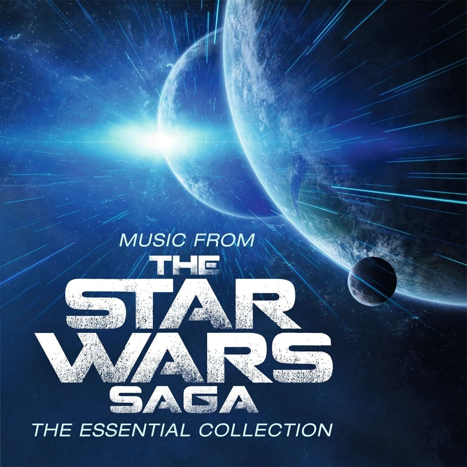Vinilinė plokštelė Robert Ziegler - Music From The Star Wars Saga: The Essential Collection (O.S.T.) (Reissue) (Limited Edition) (Gatefold Sleeve) (Hyperspace Blue Splatter Coloured) (2 LP)