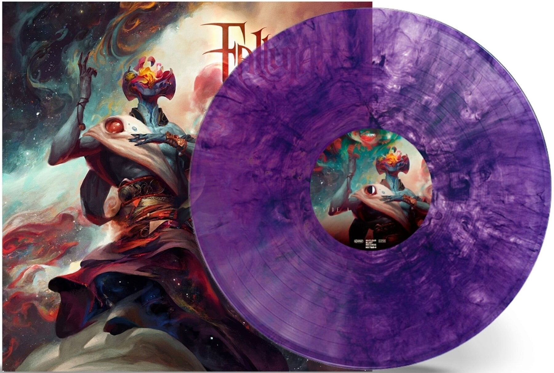 Vinyl Record Fallujah - Xenotaph (Gatefold) (Crystal Clear/Purple Marble Coloured) (LP)