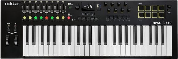MIDI sintesajzer Nektar Impact LX49 mk3 MIDI sintesajzer Black - 1