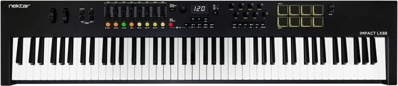 Master Keyboard Nektar Impact LX88 mk3 Master Keyboard Black - 1