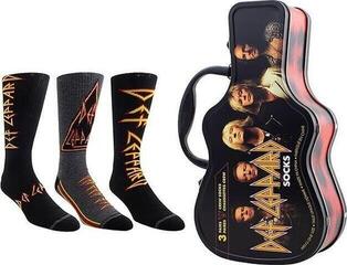 Чорапи Def Leppard Socks 3 Pack In Guitar Tin One Size Чорапи