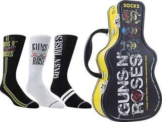 Чорапи Guns N' Roses Socks 3 Pack In Guitar Tin One Size Чорапи