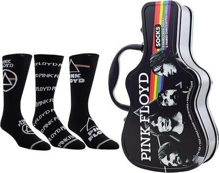 Чорапи Pink Floyd Socks 3 Pack In Guitar Tin One Size Чорапи - 1