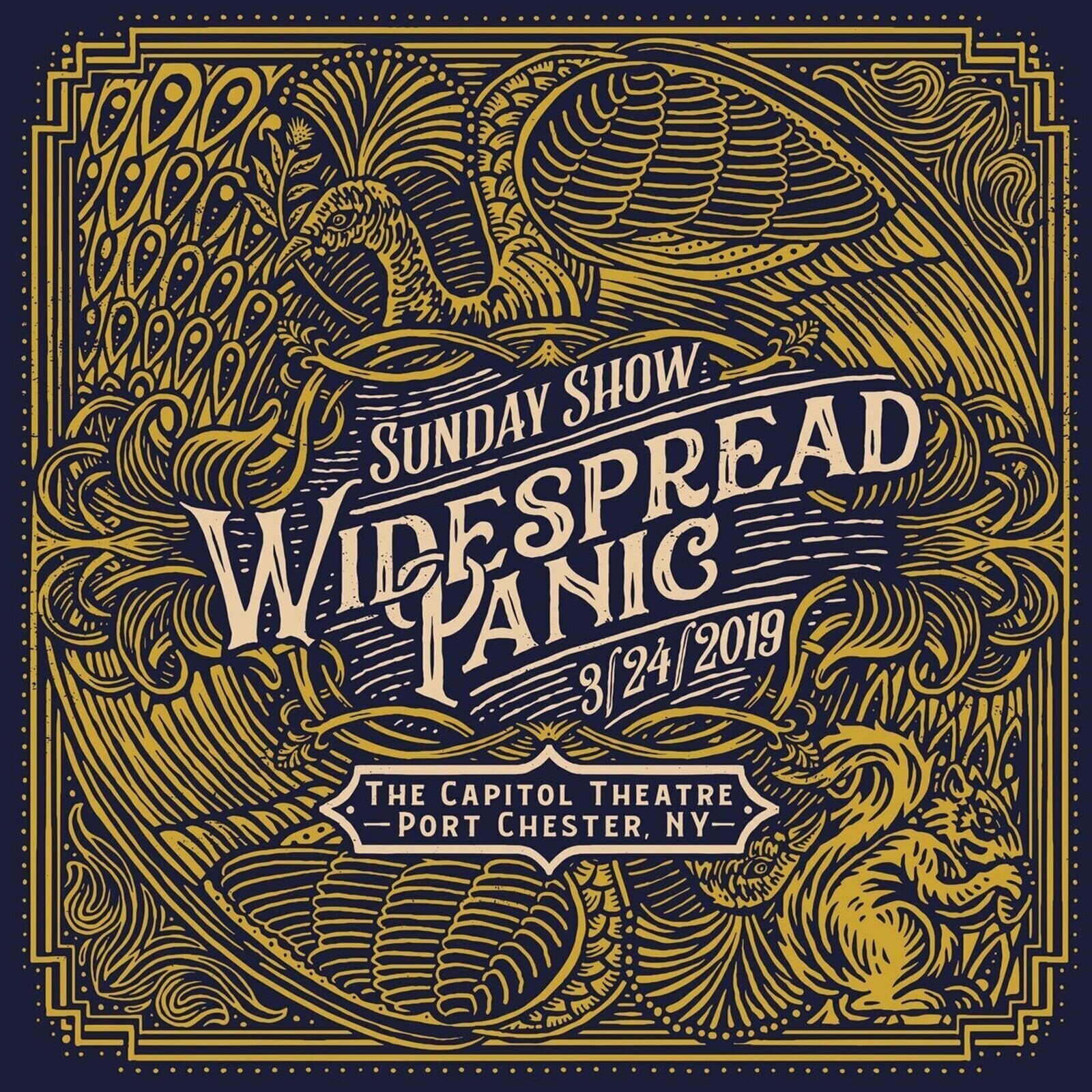 LP ploča Widespread Panic - Sunday Show: Live At The Capitol Theatre, Port Chester, NY 3/24/2019 (Box Set) (Reissue) (Indie Exclusive) (Limited Edition) (Multicolor Metallic Coloured) (5 LP)