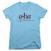 Camiseta de manga corta A-HA World Tour '86-'87 Sky Blue S De mujer Camiseta de manga corta