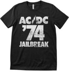 Koszulka AC/DC 74 Jailbreak Black 5XL Koszulka
