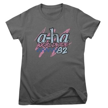 Košulja A-HA Worldwide '82 Dark Grey 2XL Ženske Košulja - 1