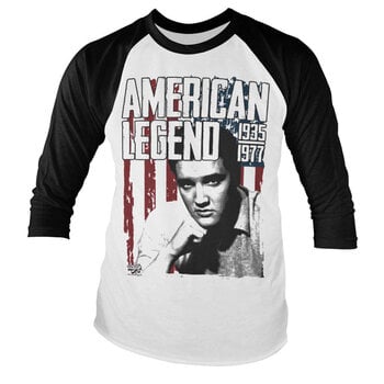 T-shirt Elvis Presley American Legend White/Black S T-shirt - 1