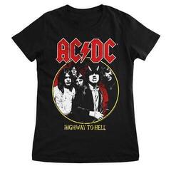 T-shirt AC/DC Highway To Hell 1979 Tour Black S Feminino T-shirt