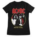 AC/DC Highway To Hell 1979 Tour Black S De mujer Camiseta de manga corta
