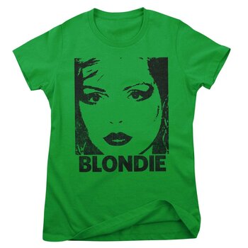 T-Shirt Blondie Face Green XL Ladies T-Shirt - 1
