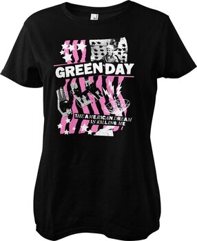 T-shirt Green Day American Dream Black S Feminino T-shirt - 1