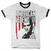 T-Shirt Elvis Presley American Legend Ringer White/Black M T-Shirt