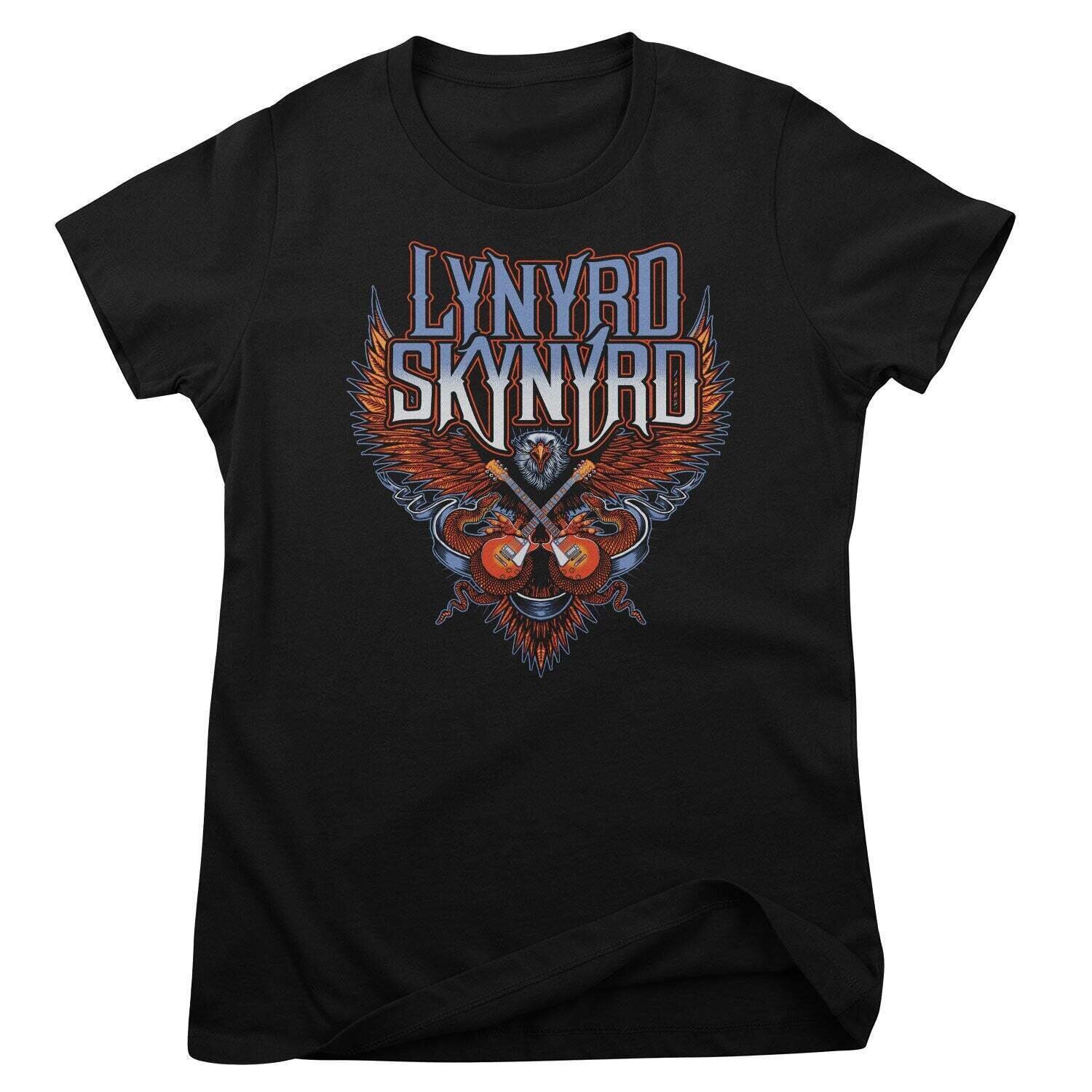 Skjorte Lynyrd Skynyrd Eagle Black M Dame Skjorte