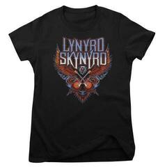 Skjorte Lynyrd Skynyrd Eagle Black M Dame Skjorte