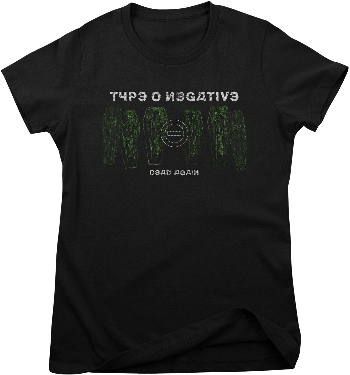 T-Shirt Type O Negative Dead Again Black L Ladies T-Shirt