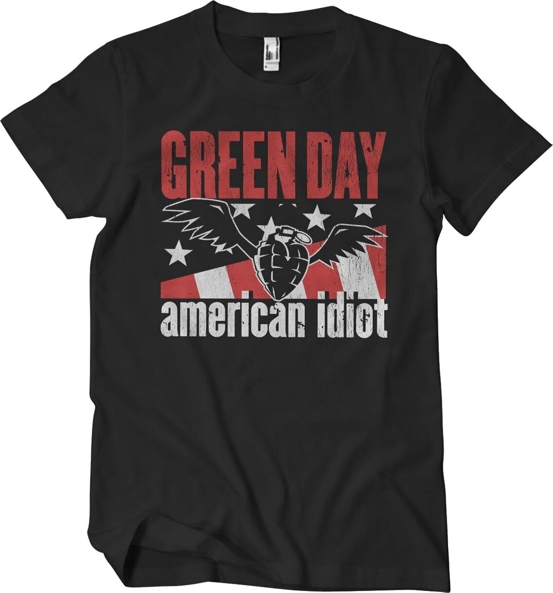 Koszulka Green Day American Idiot Black 5XL Koszulka
