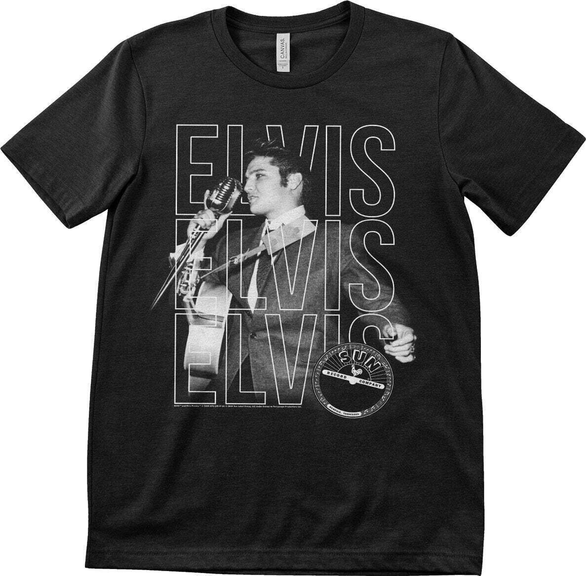 Skjorte Elvis Presley Elvis Elvis Elvis Black 3XL Skjorte
