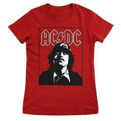 T-Shirt AC/DC Lock Up Your Daughters Red M Ladies T-Shirt