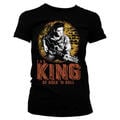Elvis Presley The King Of Rock 'n Roll Black L Damskie Koszulka
