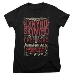 T-Shirt Lynyrd Skynyrd Free Bird Black M Ladies T-Shirt