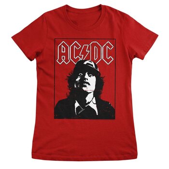 Shirt AC/DC Lock Up Your Daughters Red XL Dames Shirt - 1