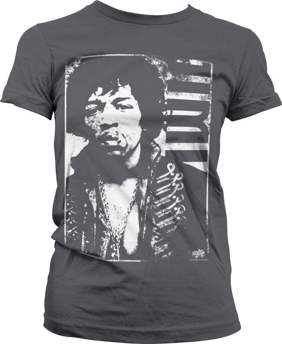 Риза Jimi Hendrix Distressed Dark Heather 2XL Дамски Риза