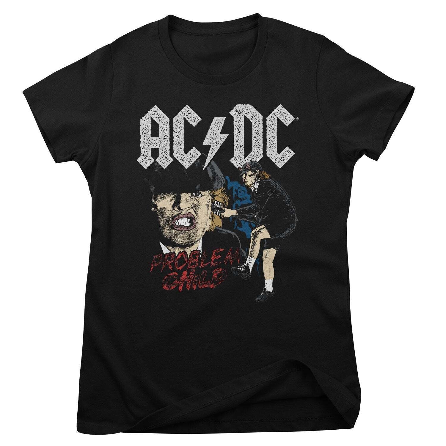 T-shirt AC/DC Problem Child Black M Feminino T-shirt